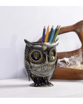 Multicolour Metal Pen Holder